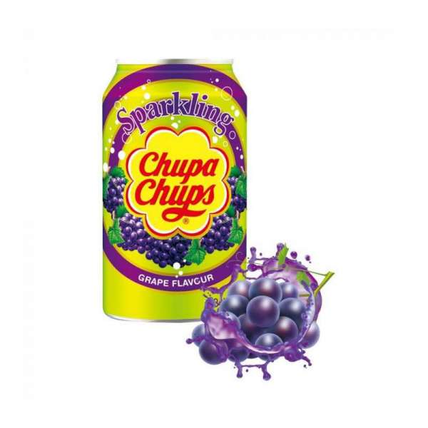 Chupa Chups Sparkling Grape, 345ml