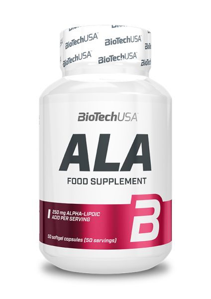 Biotech USA ALA Alpha-Liponsäure, 50 Kapseln