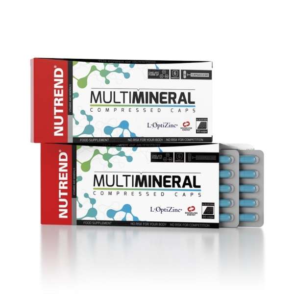 Nutrend Multimineral Compressed, 60 Kapseln MHD 30.01.2022