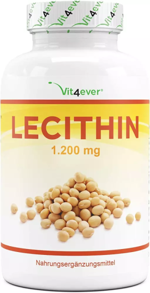 Vit4ever Lecithin 1.200 mg, 240 Softgels