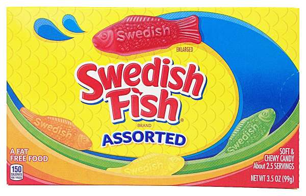 Swedish Fish Assorted Box, 99g