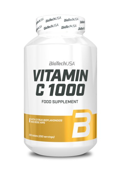 Biotech USA Vitamin C 1000, 250 Tabletten