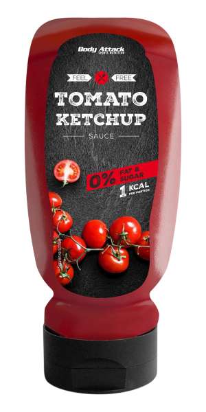 Body Attack Tomato Ketchup Sauce, 320ml MHD 12.02.2023