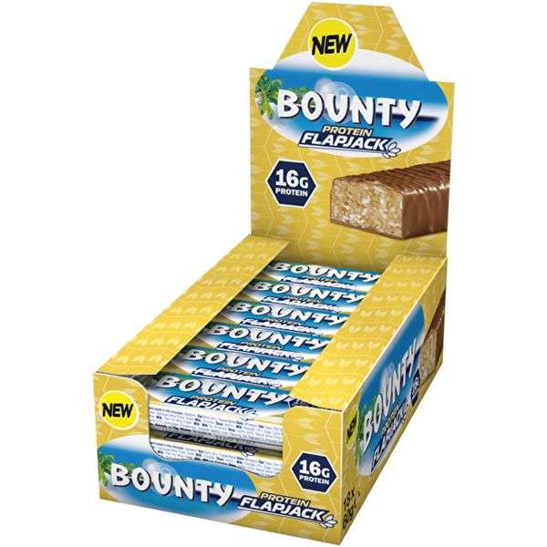 Bounty Hi-Protein Flapjack, 18 x 60g Riegel