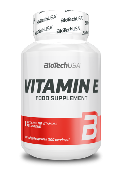 Biotech USA Vitamin E, 100 Softgel Kapseln