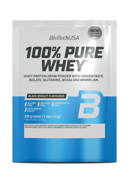 Biotech USA 100% Pure Whey Protein Sample, 28g